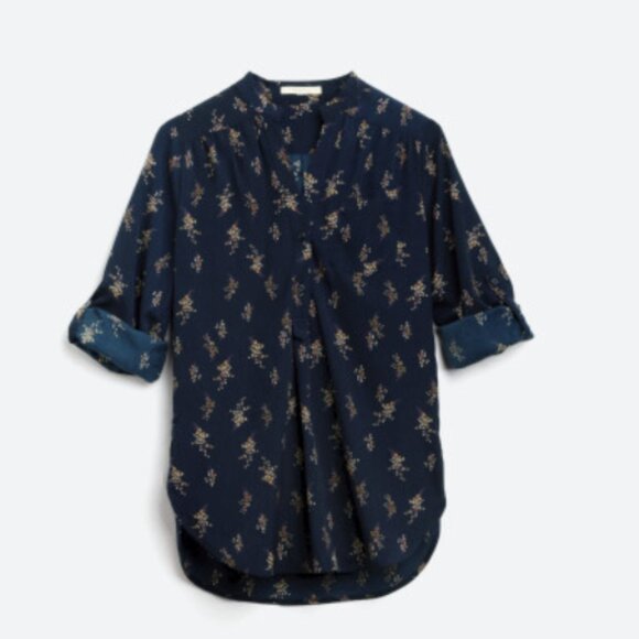 FUN2FUN Mackenzie Henley Blouse - Picture 1 of 3